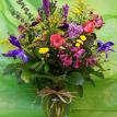 Textural wildflower arrangement